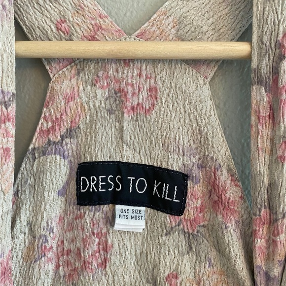 Dress to Kill sleeveless pinafore style dress - Picture 5 of 6